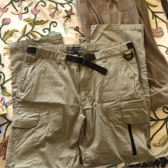 BC Clothing Other - NWOT Men’s Convertible Hiking Tan Pants/shorts Lx32